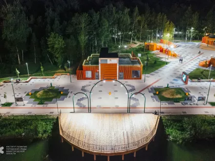 Парк им. Гайдара в Арзамасе