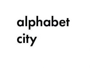 Alphabet city