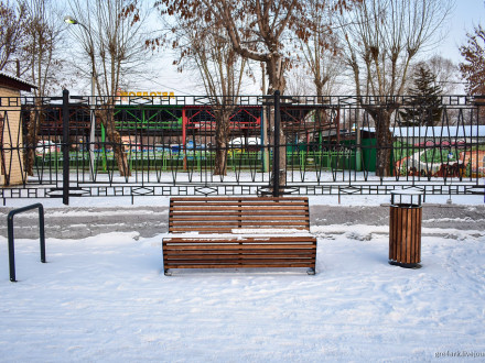 Красноярск — город классных скамеек